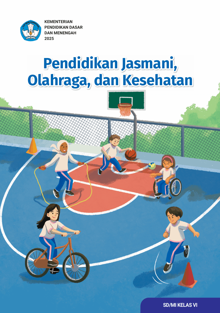 Pendidikan Jasmani, Olahraga, dan Kesehatan untuk SD/MI Kelas VI